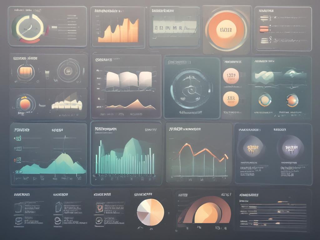 analytics dashboard, messaging insights, performance metrics, data visualization